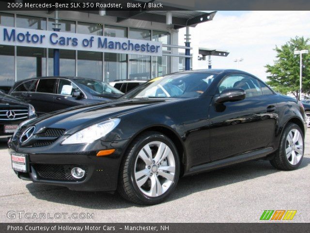 2009 Mercedes-Benz SLK 350 Roadster in Black