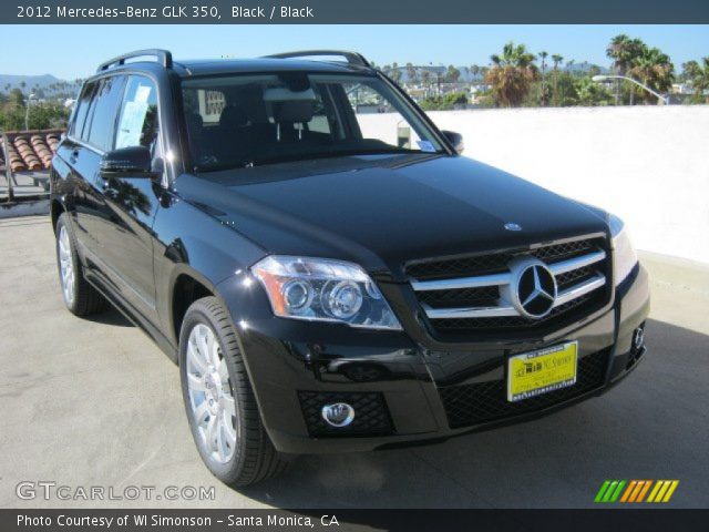 2012 Mercedes-Benz GLK 350 in Black