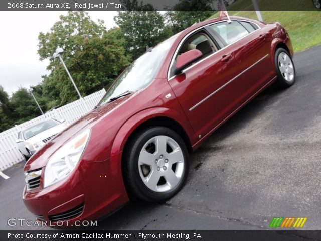 2008 Saturn Aura XE in Red Jewel