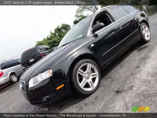 2007 Audi A4 2.0T quattro Avant in Brilliant Black