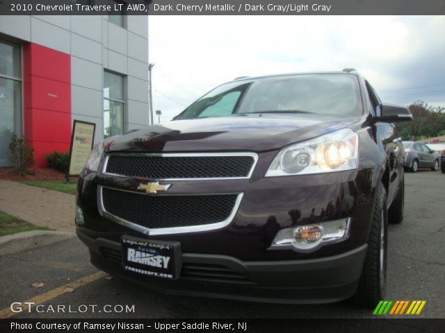 2010 Chevrolet Traverse LT AWD in Dark Cherry Metallic