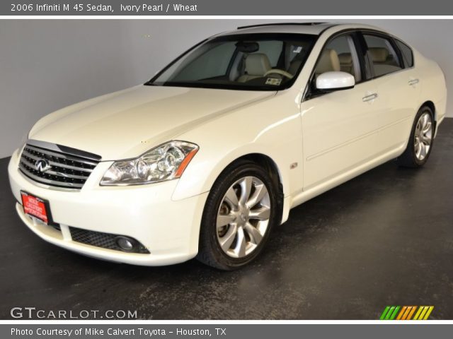 2006 Infiniti M 45 Sedan in Ivory Pearl