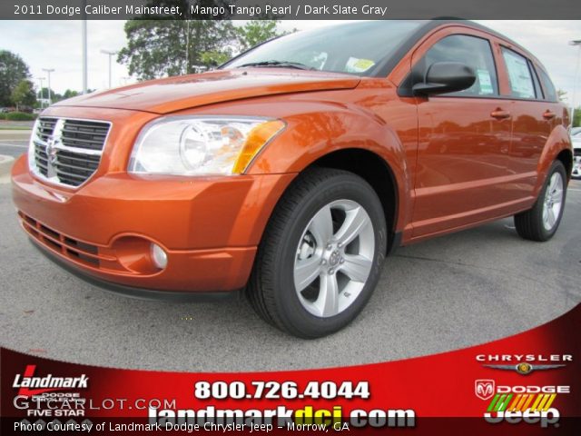 2011 Dodge Caliber Mainstreet in Mango Tango Pearl
