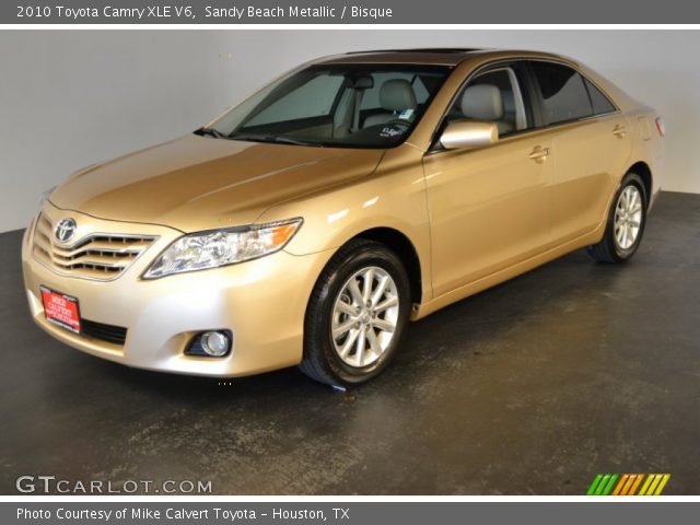 2010 Toyota Camry XLE V6 in Sandy Beach Metallic