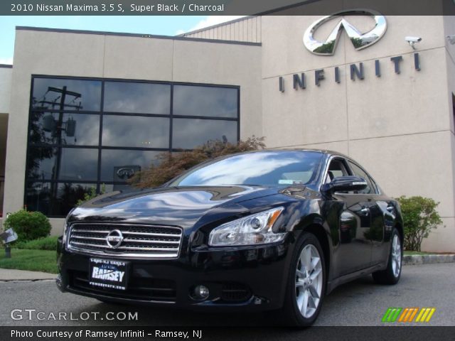2010 Nissan Maxima 3.5 S in Super Black