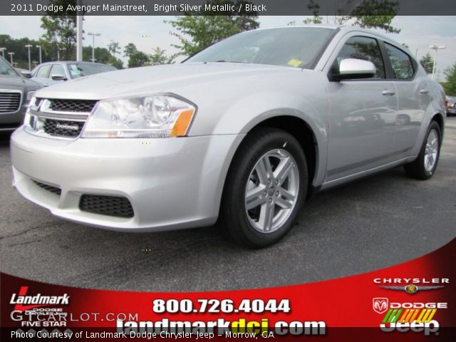 2011 Dodge Avenger Mainstreet in Bright Silver Metallic