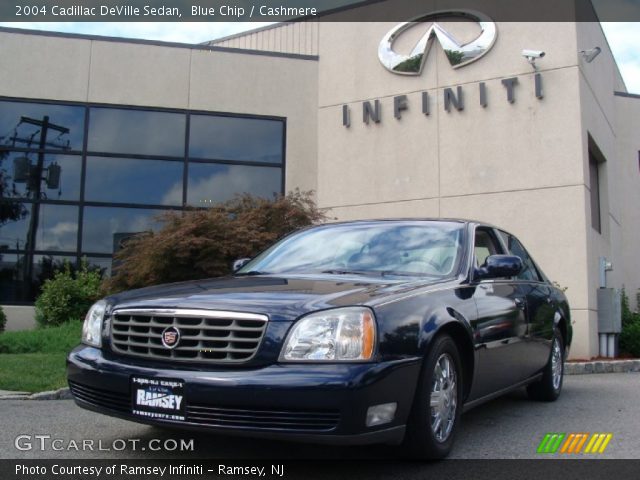 2004 Cadillac DeVille Sedan in Blue Chip