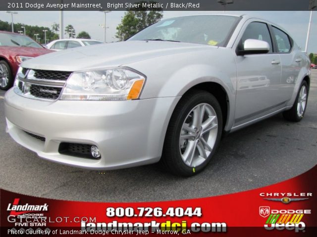 2011 Dodge Avenger Mainstreet in Bright Silver Metallic