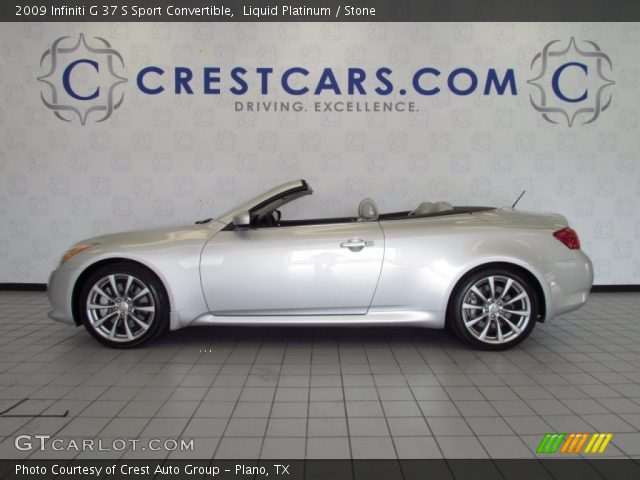 2009 Infiniti G 37 S Sport Convertible in Liquid Platinum