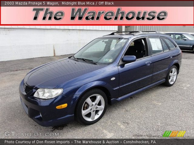 2003 Mazda Protege 5 Wagon in Midnight Blue Mica