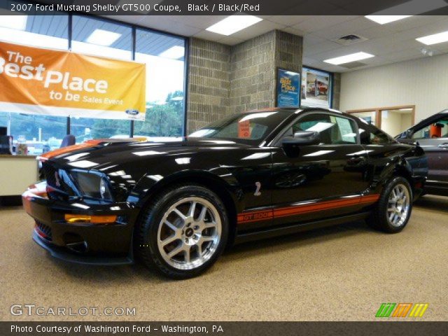 2007 Ford Mustang Shelby GT500 Coupe in Black