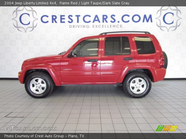 2004 Jeep Liberty Limited 4x4 in Flame Red