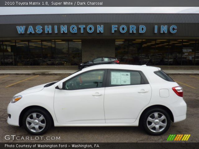 2010 Toyota Matrix 1.8 in Super White