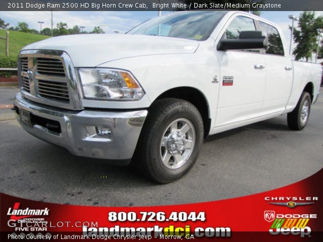 2011 Dodge Ram 2500 HD Big Horn Crew Cab in Bright White