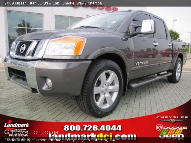 2009 Nissan Titan LE Crew Cab in Smoke Gray