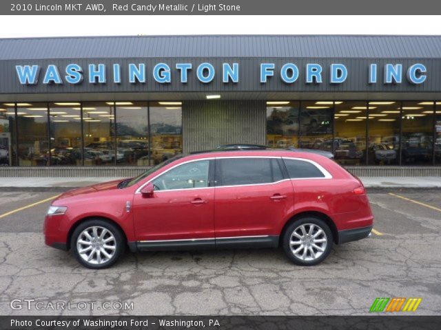 2010 Lincoln MKT AWD in Red Candy Metallic