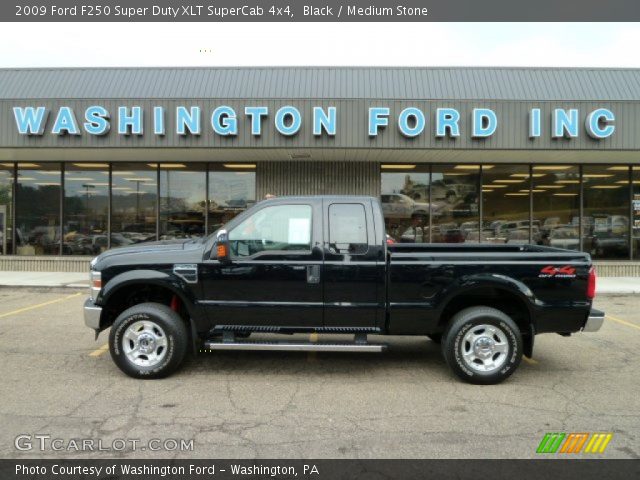 2009 Ford F250 Super Duty XLT SuperCab 4x4 in Black