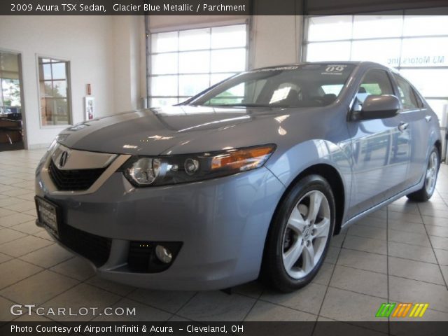 2009 Acura TSX Sedan in Glacier Blue Metallic