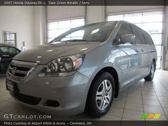 2007 Honda Odyssey EX-L in Slate Green Metallic