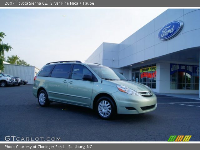 2007 Toyota Sienna CE in Silver Pine Mica