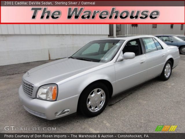 2001 Cadillac DeVille Sedan in Sterling Silver