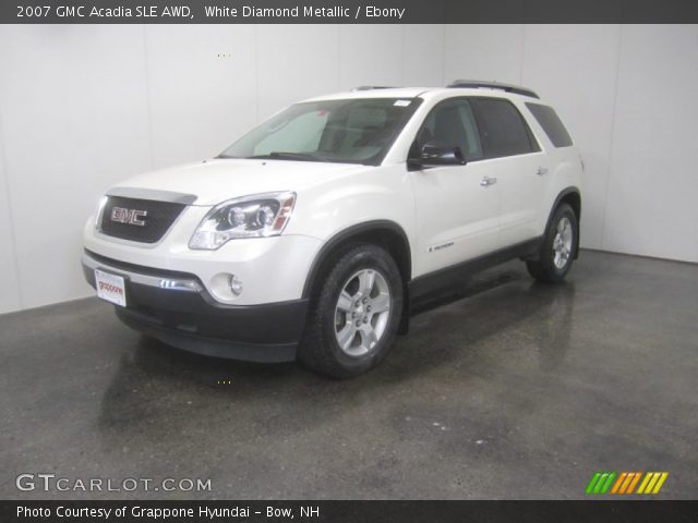 2007 GMC Acadia SLE AWD in White Diamond Metallic