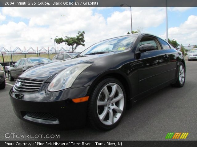 2004 Infiniti G 35 Coupe in Black Obsidian