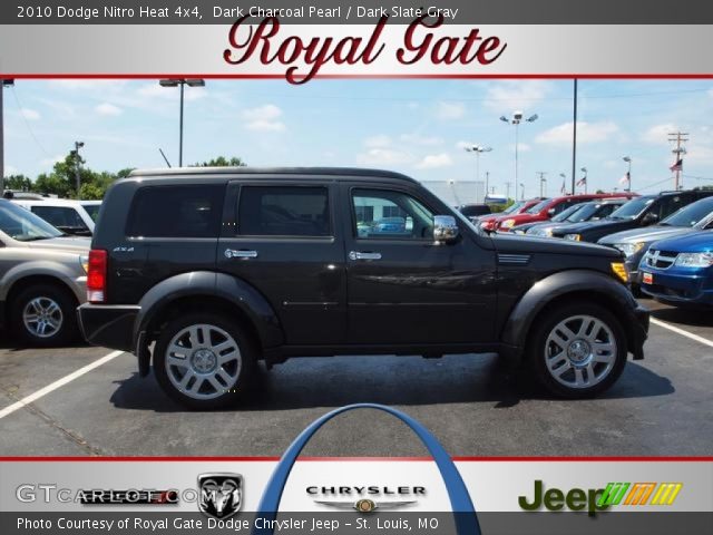 2010 Dodge Nitro Heat 4x4 in Dark Charcoal Pearl