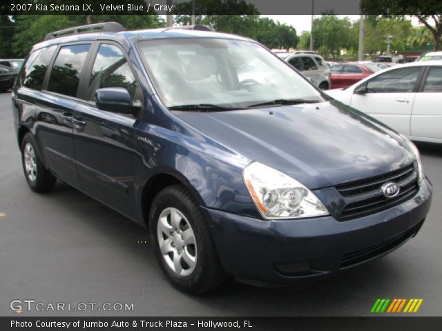 2007 Kia Sedona LX in Velvet Blue