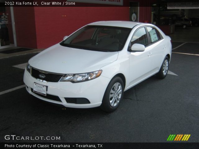 2012 Kia Forte LX in Clear White