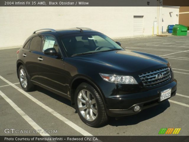 2004 Infiniti FX 35 AWD in Black Obsidian