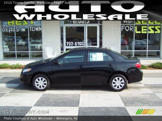 2010 Toyota Corolla  in Black Sand Pearl