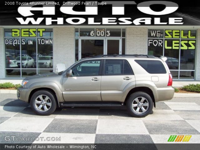 2008 Toyota 4Runner Limited in Driftwood Pearl