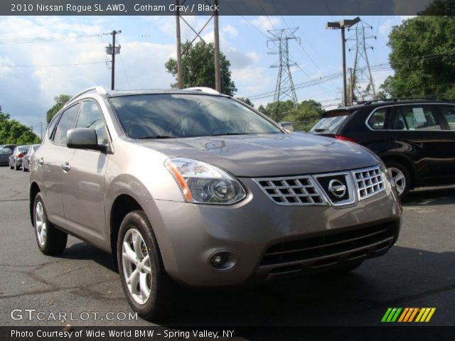 2010 Nissan Rogue SL AWD in Gotham Gray