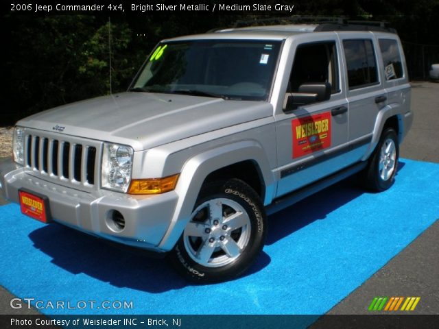 2006 Jeep Commander 4x4 in Bright Silver Metallic