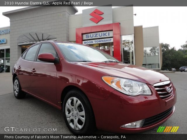 2010 Hyundai Elantra GLS in Apple Red Pearl