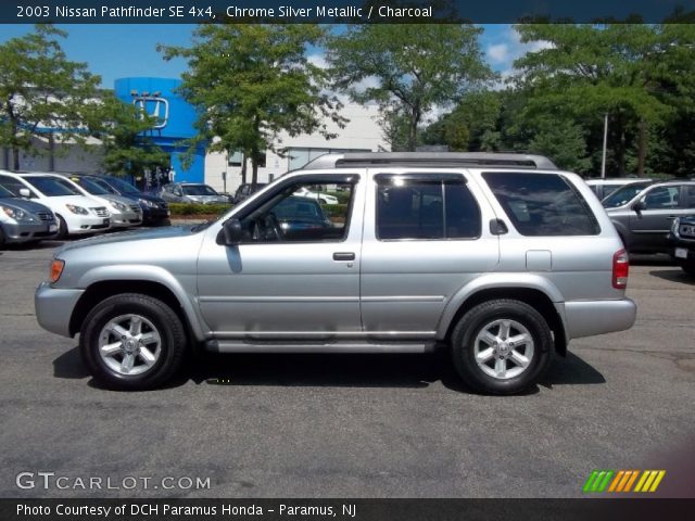 2003 Nissan Pathfinder SE 4x4 in Chrome Silver Metallic