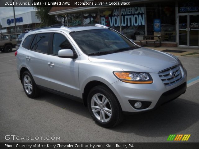 2011 Hyundai Santa Fe Limited AWD in Moonstone Silver