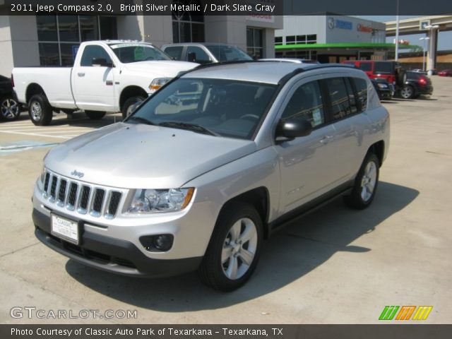 2011 Jeep Compass 2.0 in Bright Silver Metallic