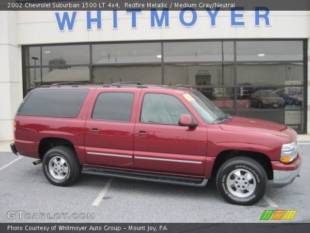 2002 Chevrolet Suburban 1500 LT 4x4 in Redfire Metallic