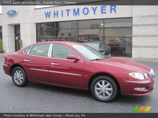 2008 Buick LaCrosse CXL in Scarlett Red
