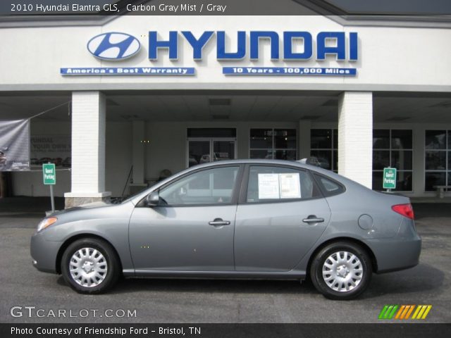 2010 Hyundai Elantra GLS in Carbon Gray Mist