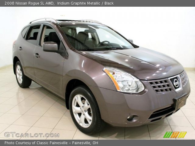 2008 Nissan Rogue SL AWD in Iridium Graphite Metallic