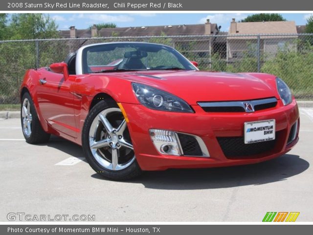 2008 Saturn Sky Red Line Roadster in Chili Pepper Red