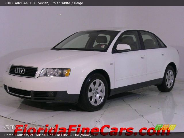 2003 Audi A4 1.8T Sedan in Polar White
