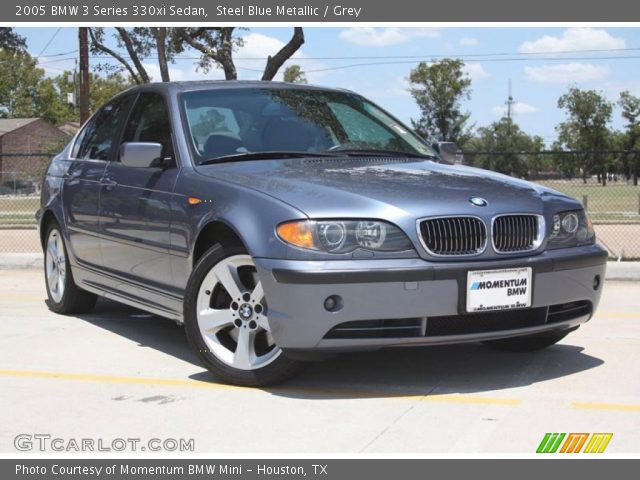 2005 BMW 3 Series 330xi Sedan in Steel Blue Metallic