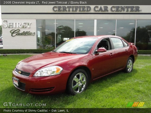 2008 Chevrolet Impala LT in Red Jewel Tintcoat