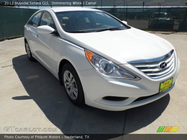2012 Hyundai Sonata GLS in Shimmering White