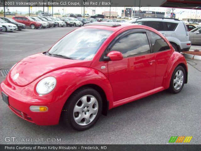 2003 Volkswagen New Beetle GLS Coupe in Uni Red
