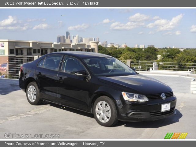 2011 Volkswagen Jetta SE Sedan in Black